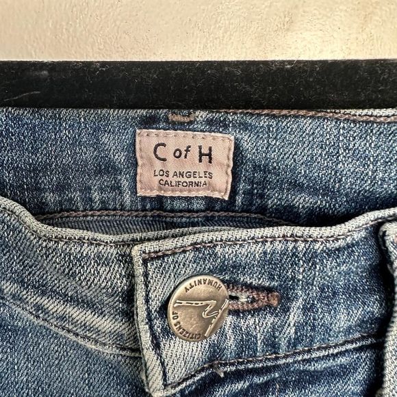 Citizens of Humanity High Rise Rocket Crop Womens Fizzle Skinny Jeans Size 26 - Picture 7 of 10